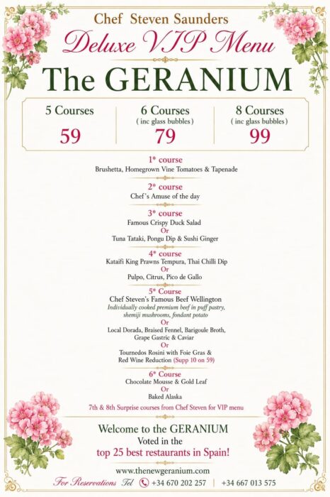 Geranium_Deluxe_VIP_Menu_July